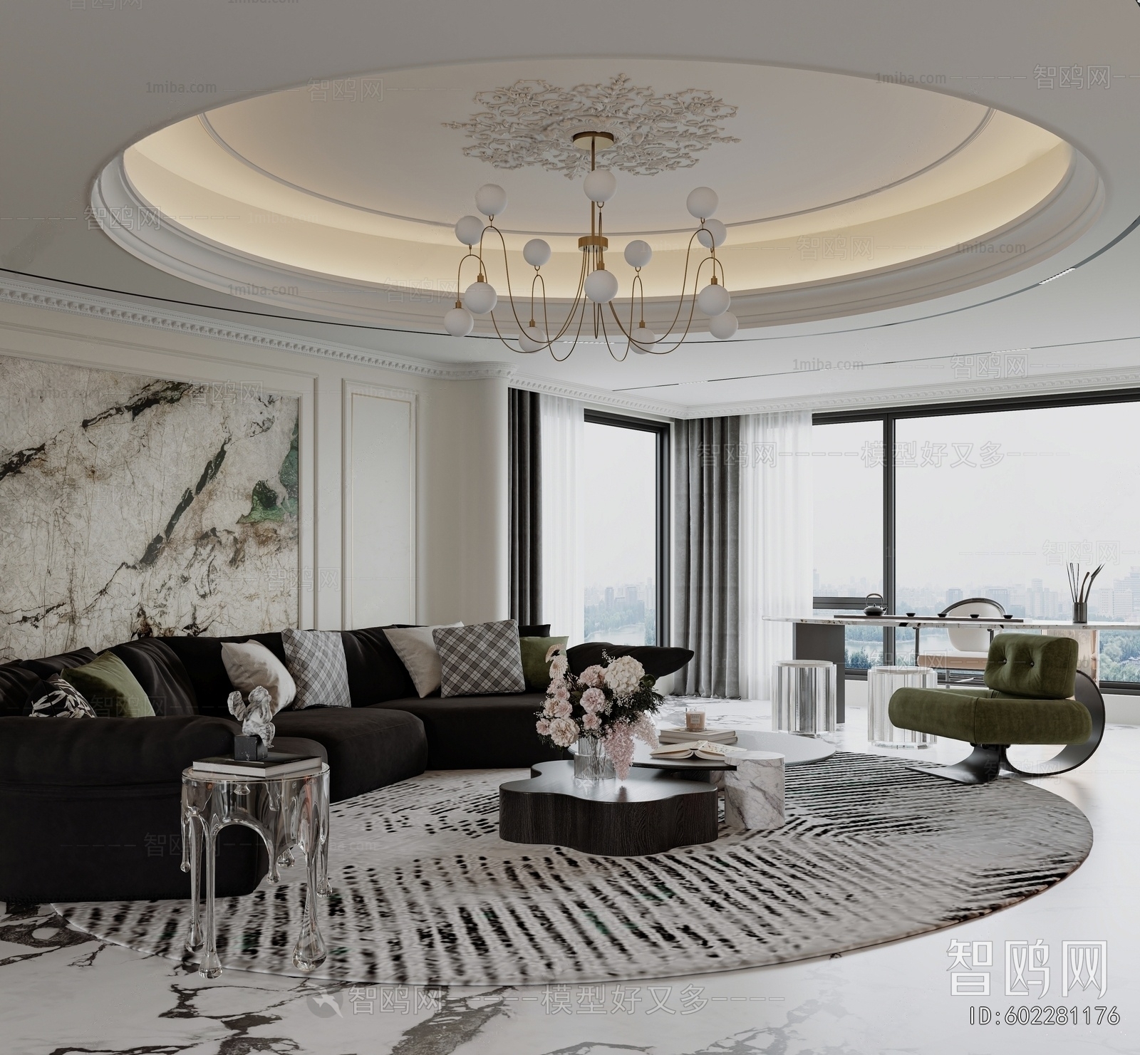 French Style A Living Room