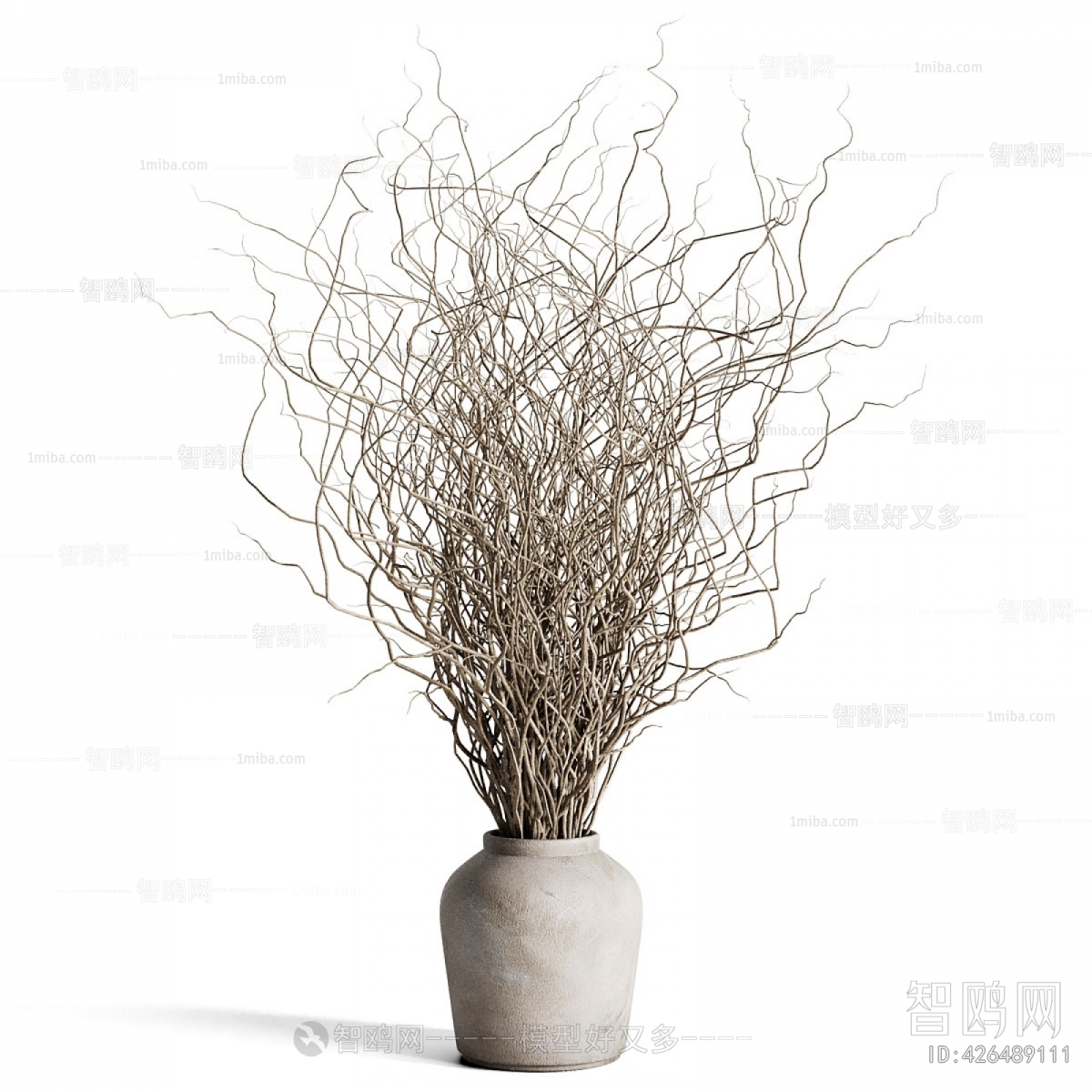 Wabi-sabi Style Dried Branch