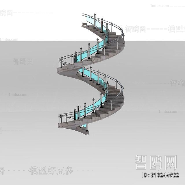 Modern Rotating Staircase