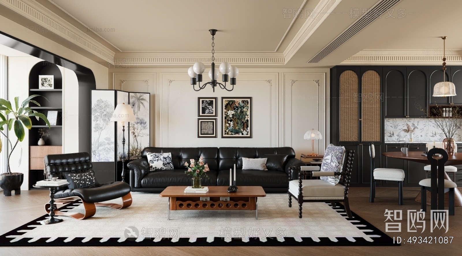 French Style A Living Room