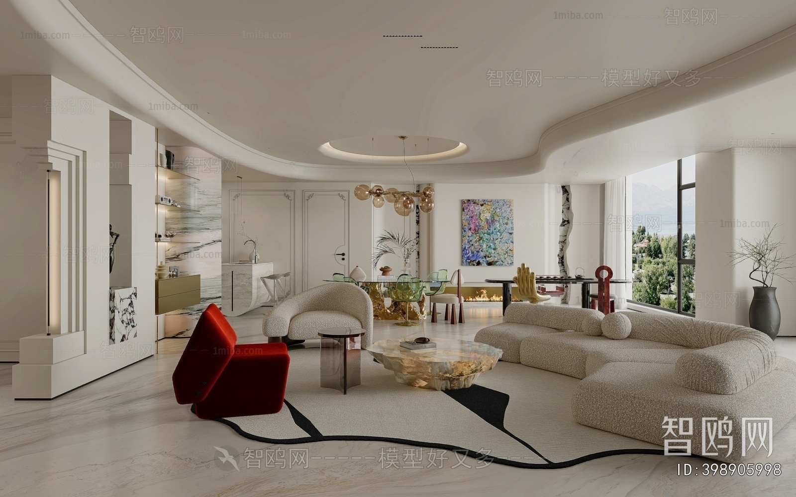 French Style A Living Room