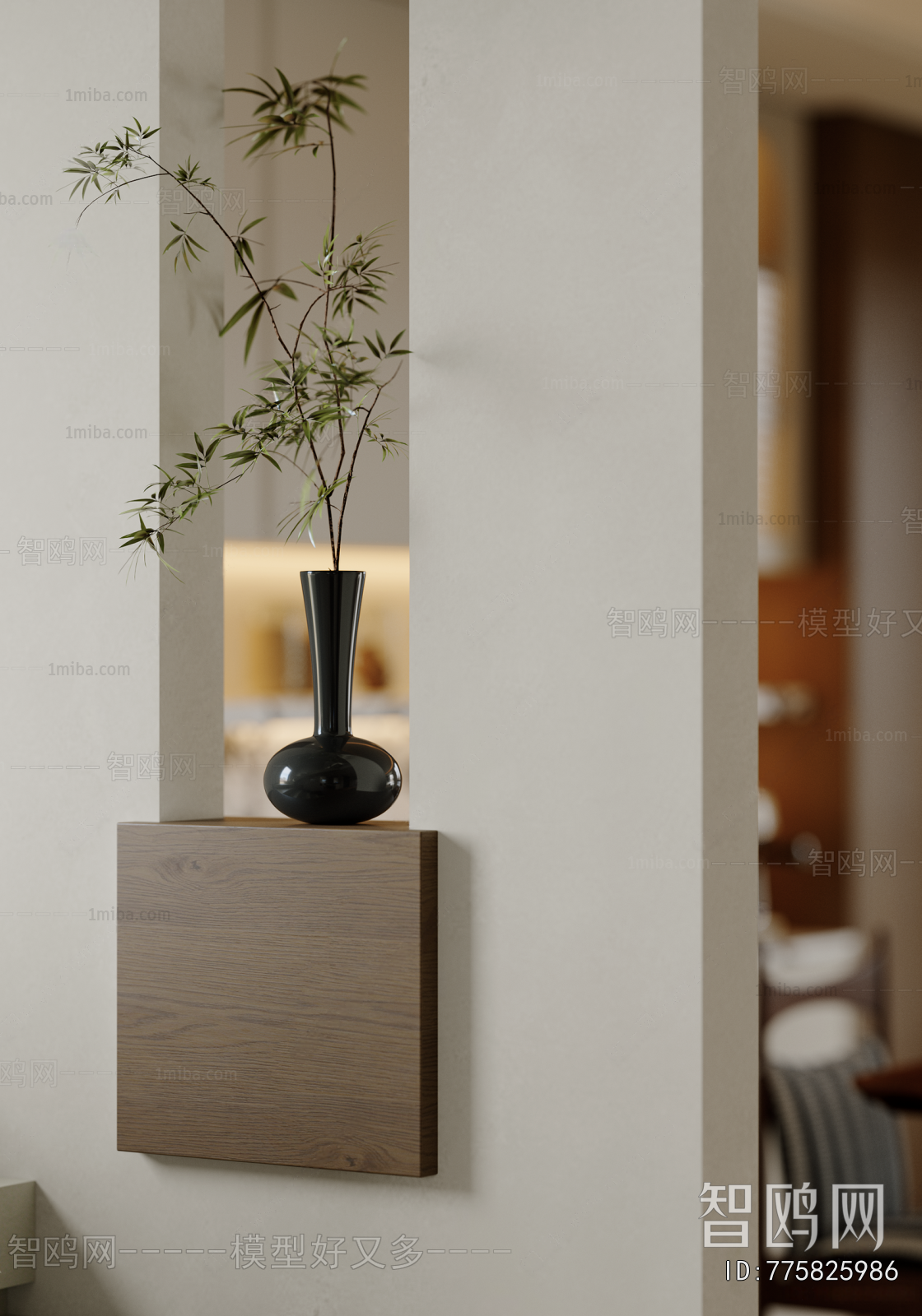 Modern Aquatic Green Plant