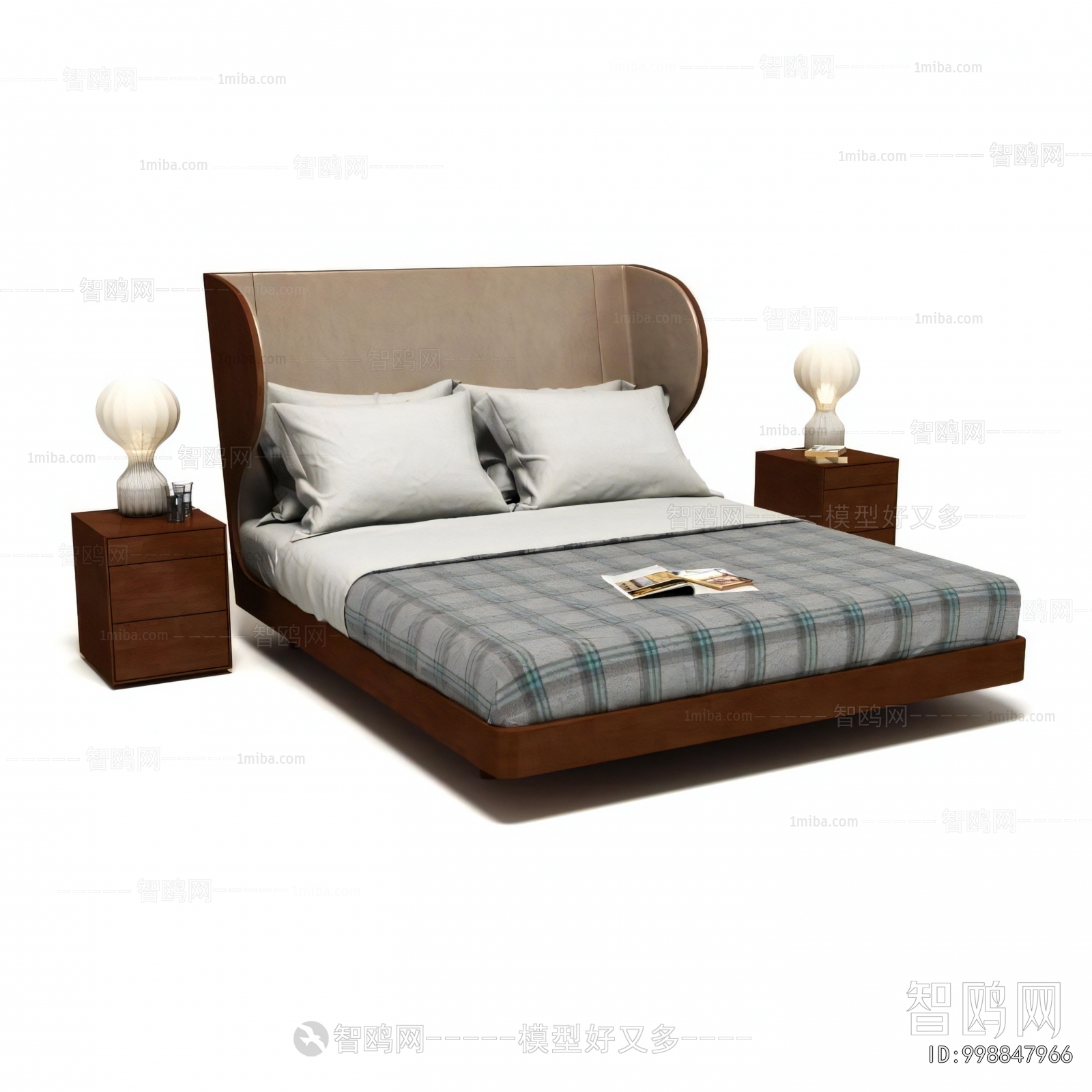 Modern Double Bed