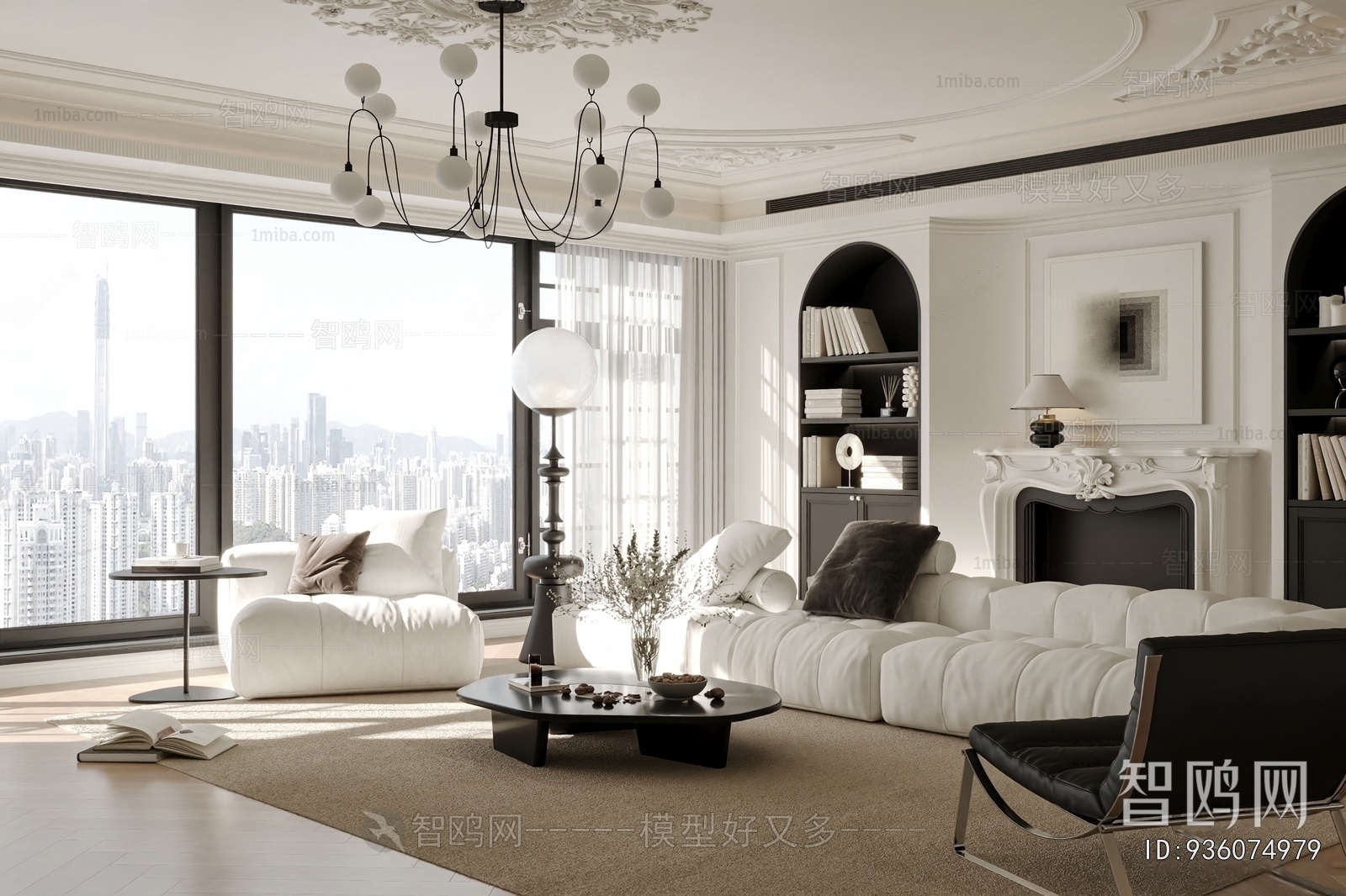 French Style A Living Room