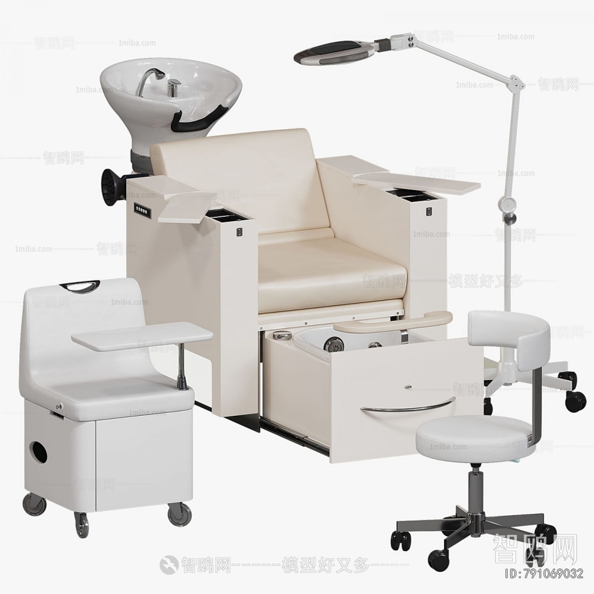 Modern Barber Chair