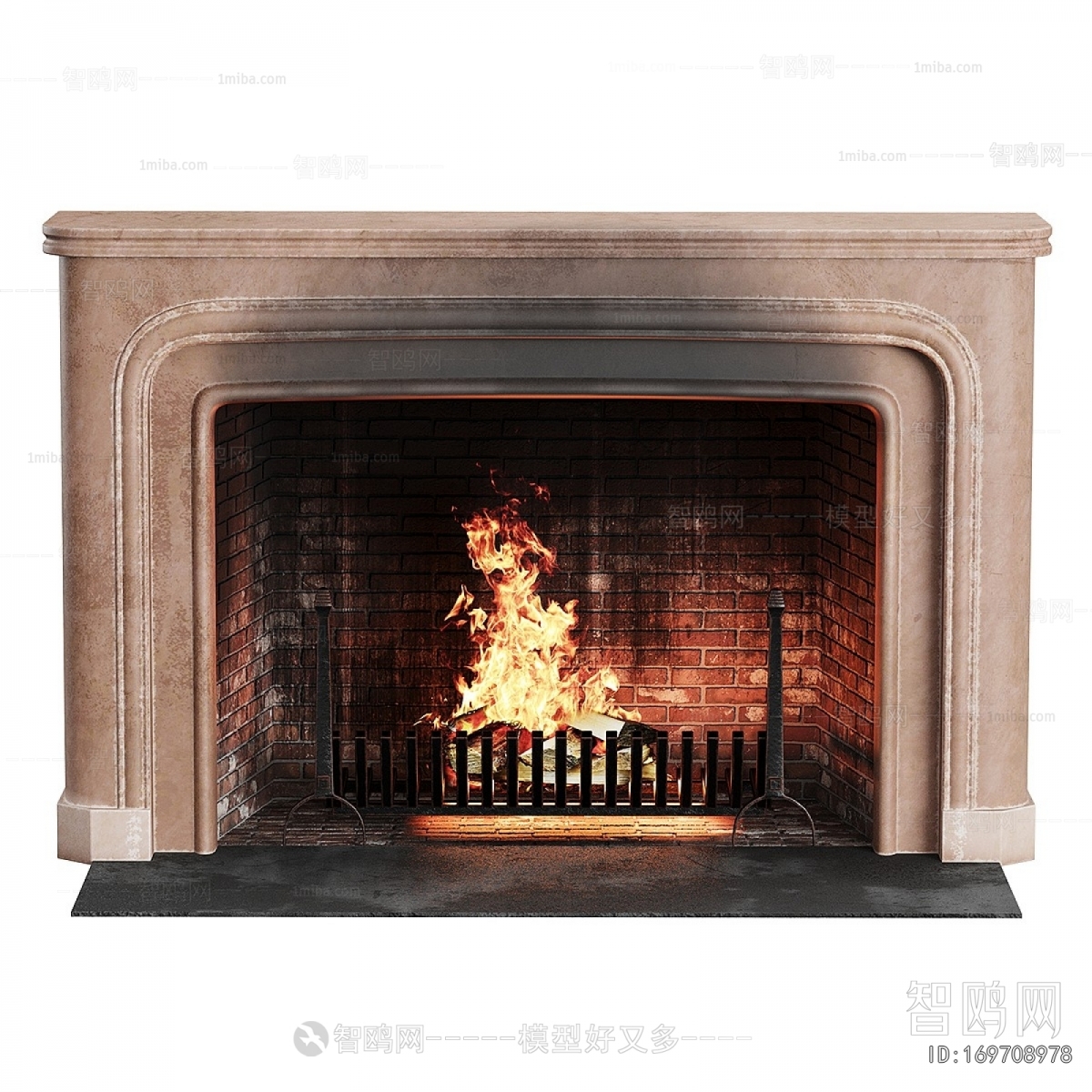European Style Fireplace