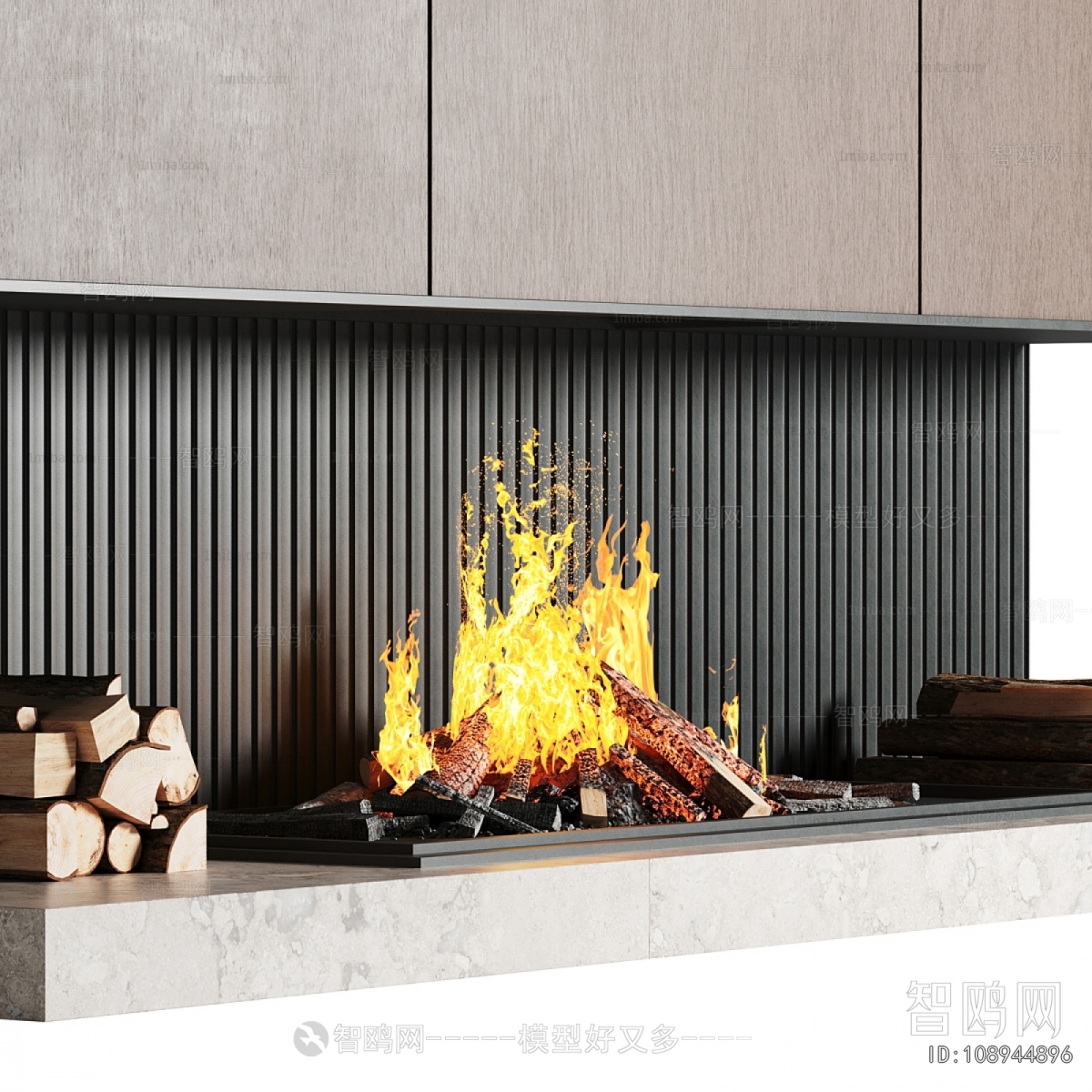 Modern Fireplace