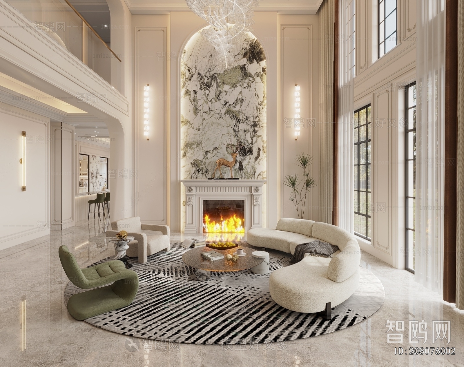 French Style A Living Room