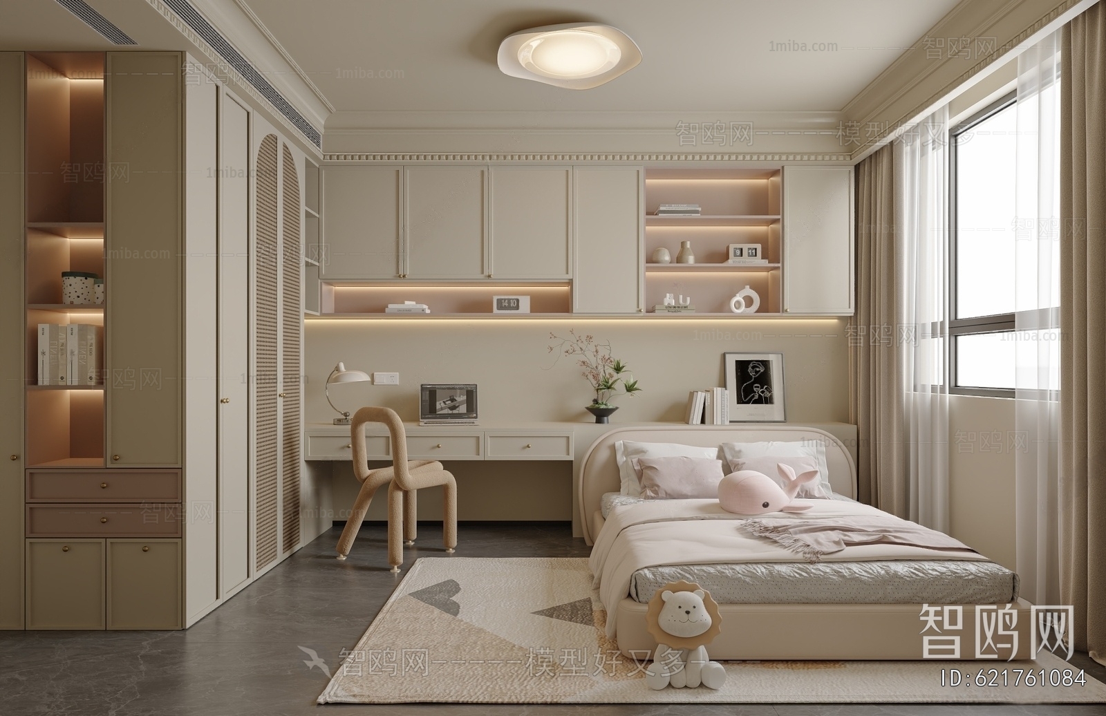 French Style Girl's Room Daughter's Room