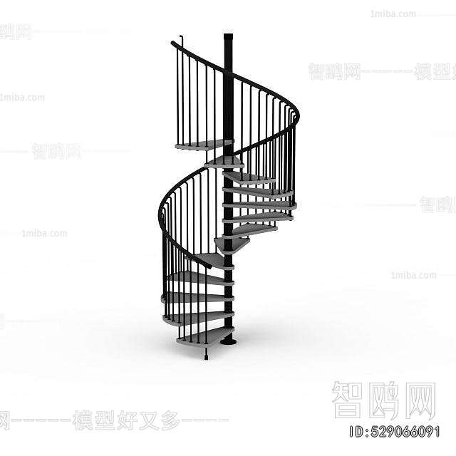Modern Rotating Staircase