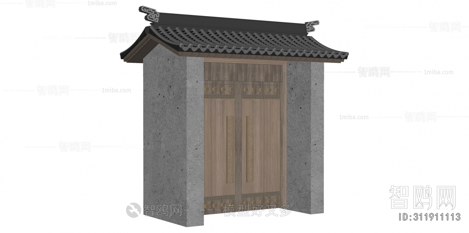 Chinese Style Facade Element