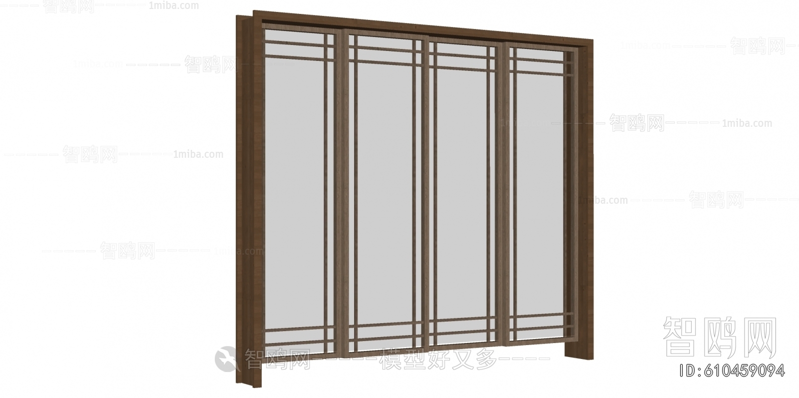 New Chinese Style Sliding Door