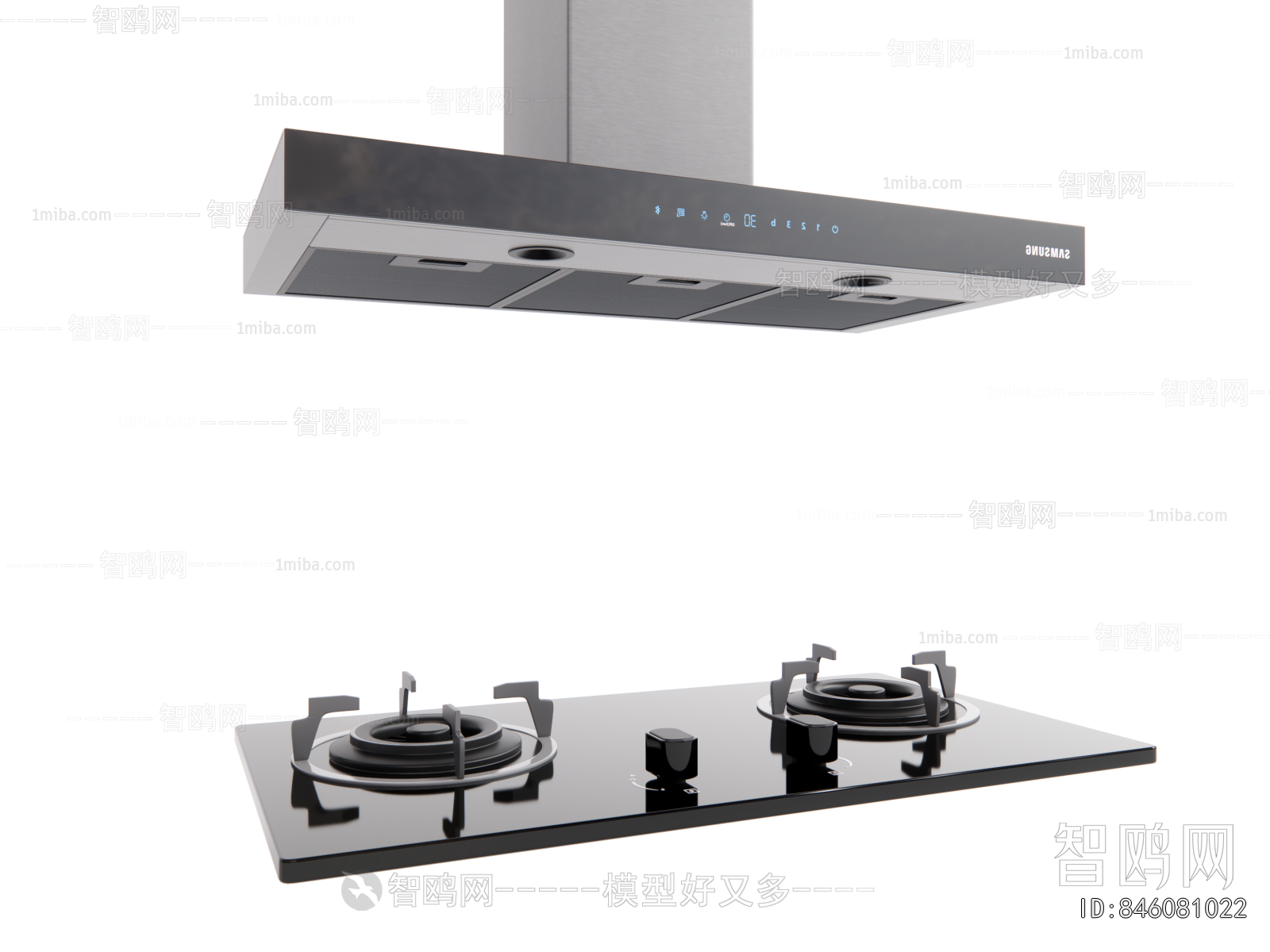 Modern Kitchen Electric Gas Range