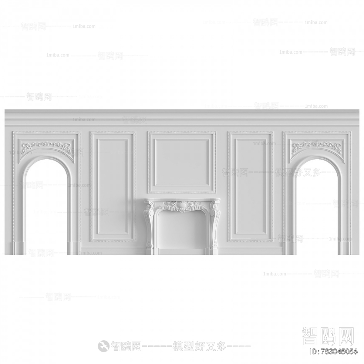 French Style TV Wall