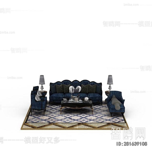 European Style Sofa Combination