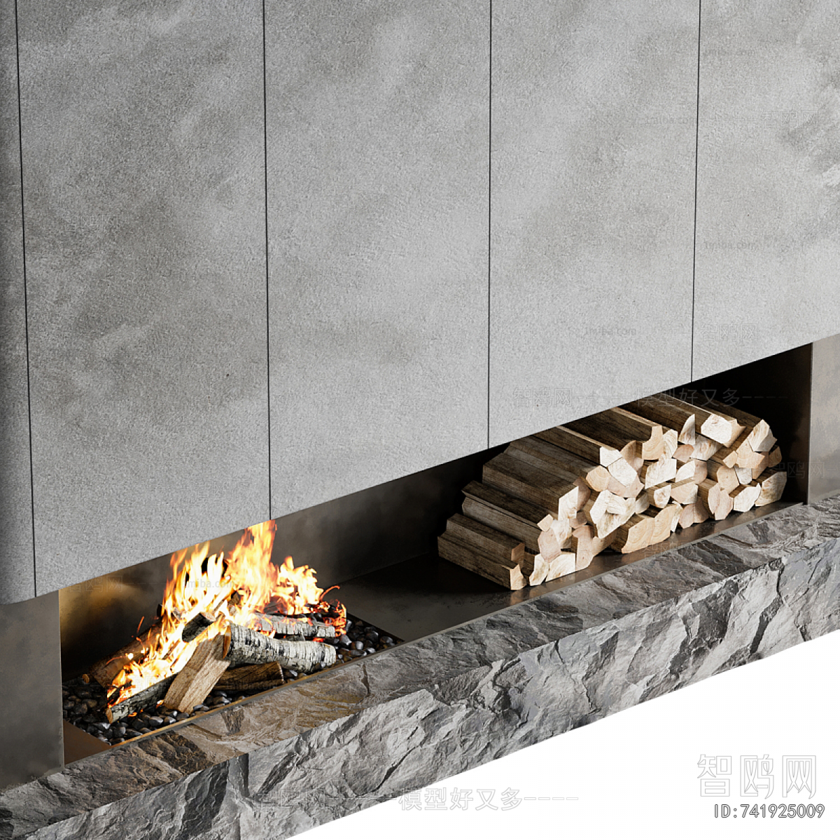 Modern Fireplace