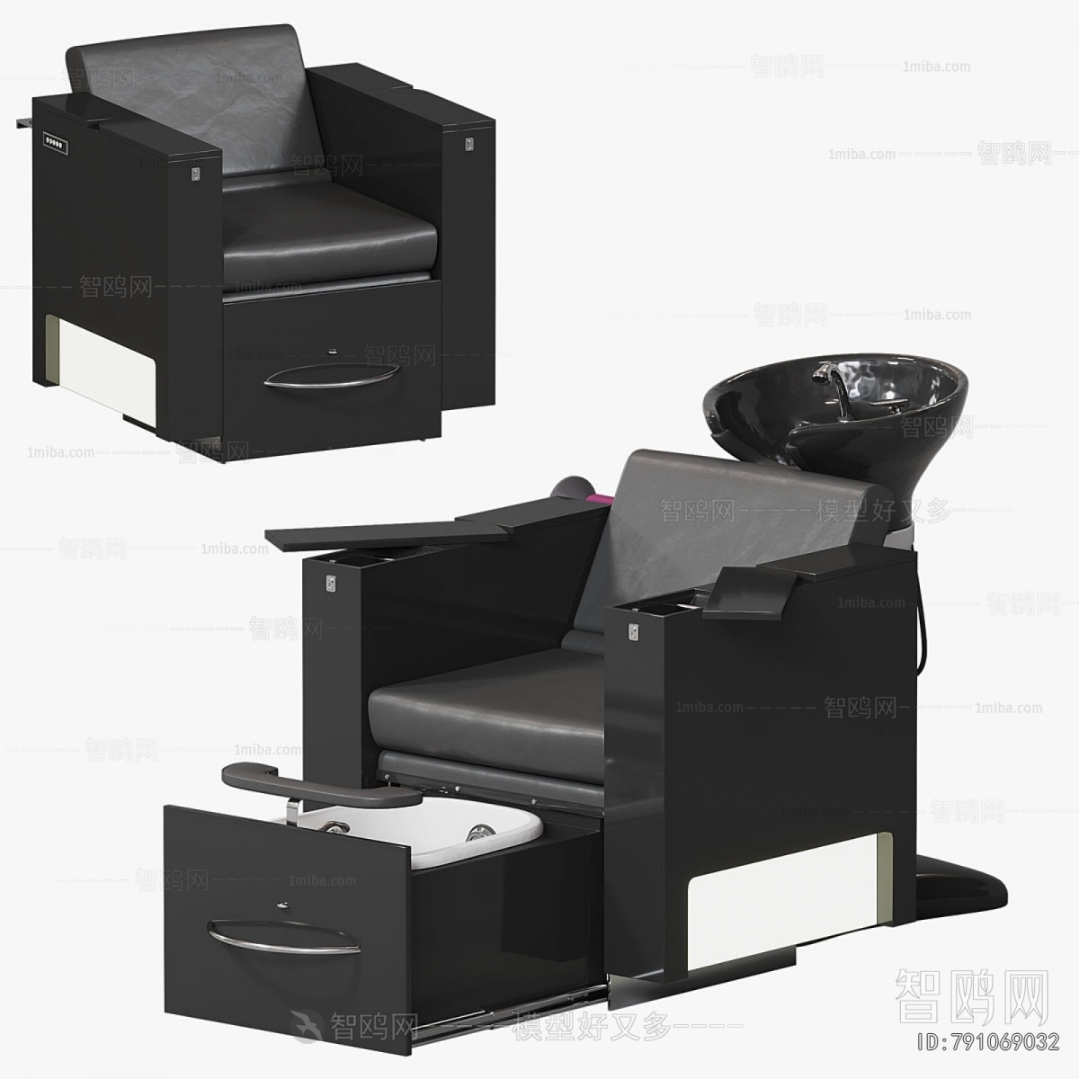 Modern Barber Chair