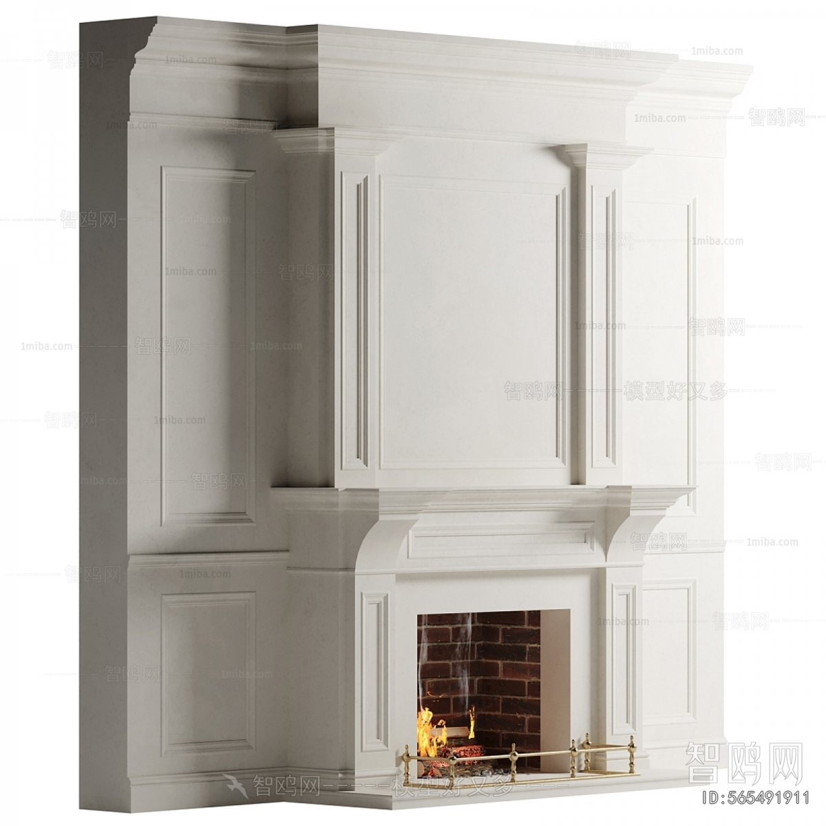 European Style Fireplace