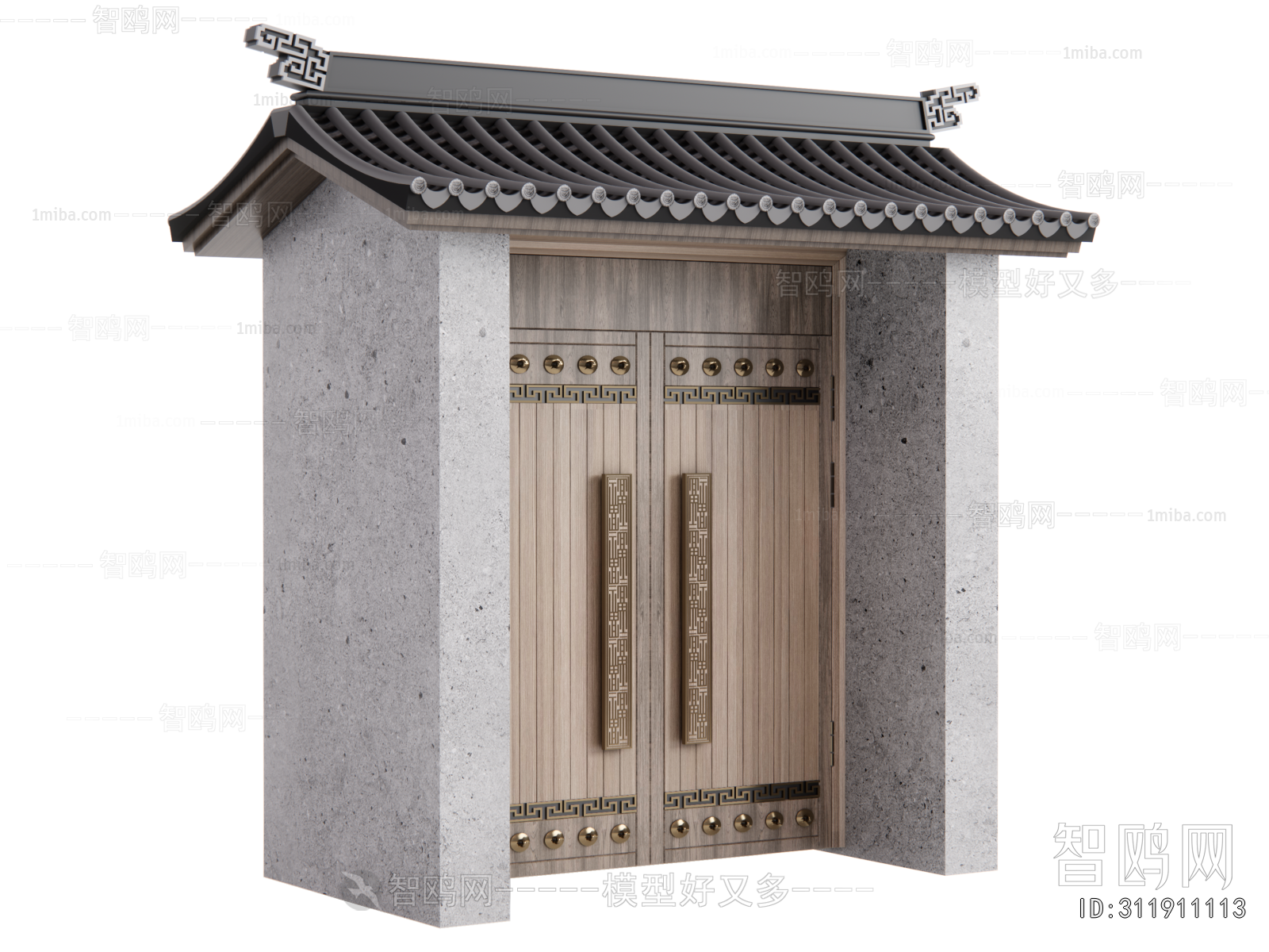 Chinese Style Facade Element