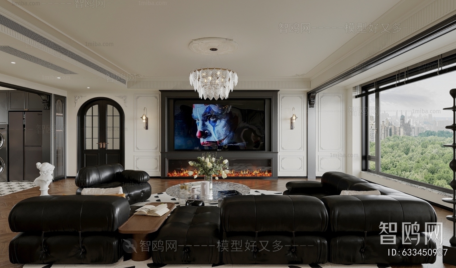 French Style A Living Room