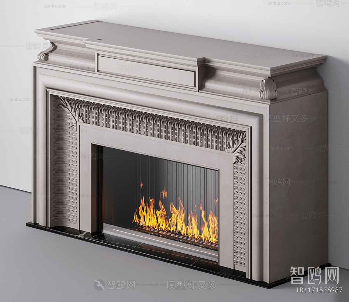 European Style Fireplace