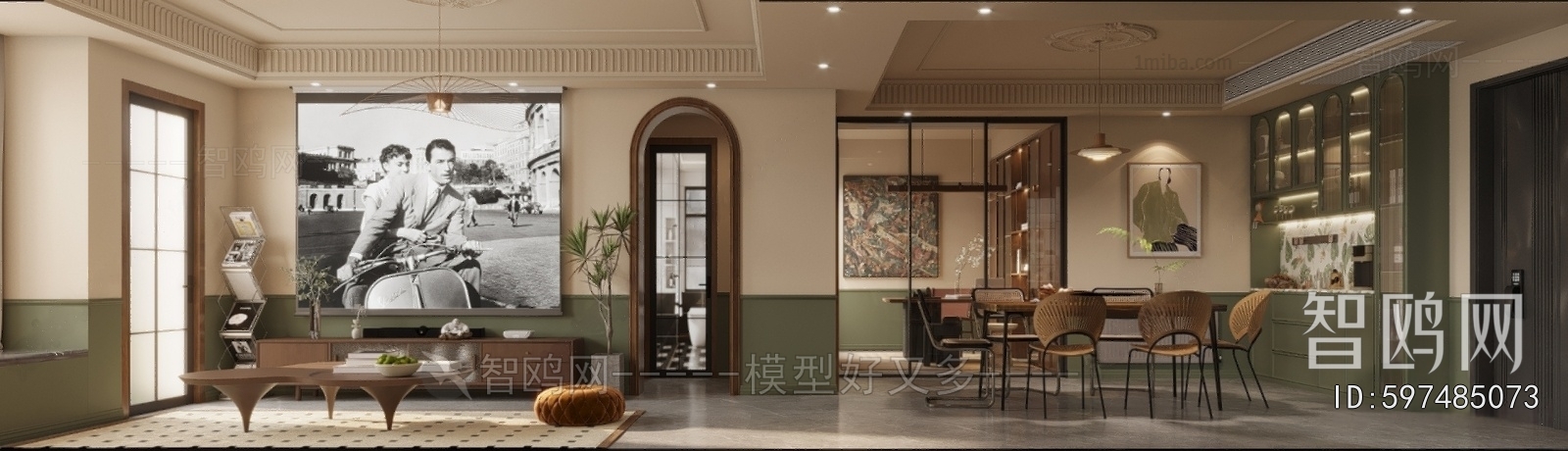 French Style A Living Room