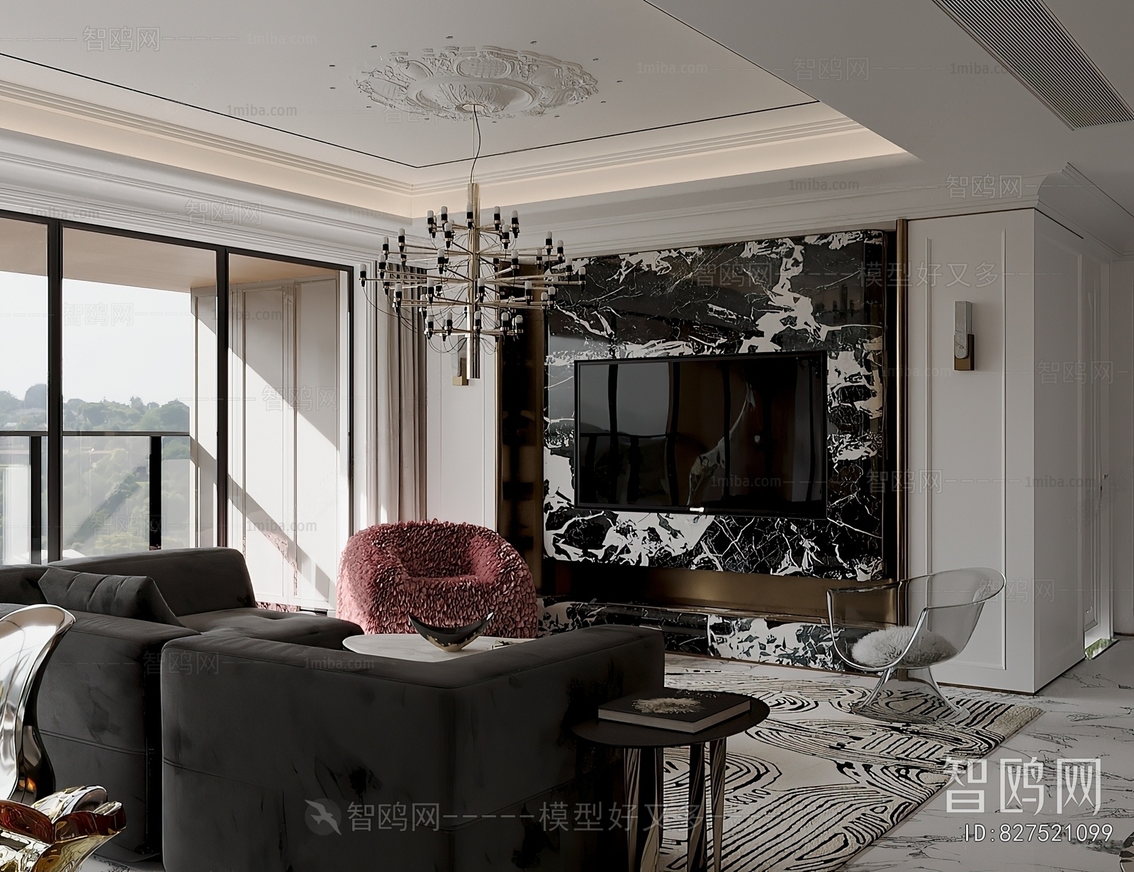 French Style A Living Room