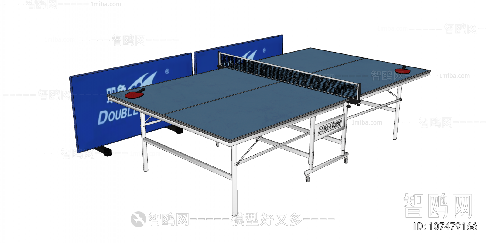 Modern Table-tennis Table