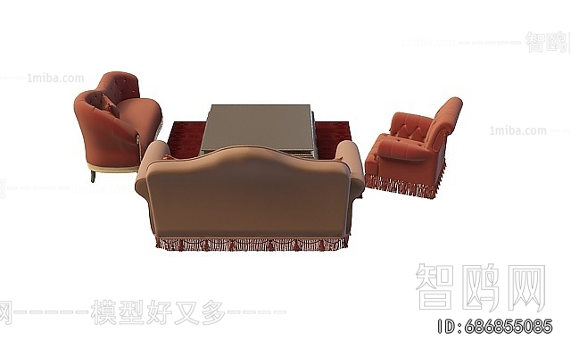 European Style Sofa Combination