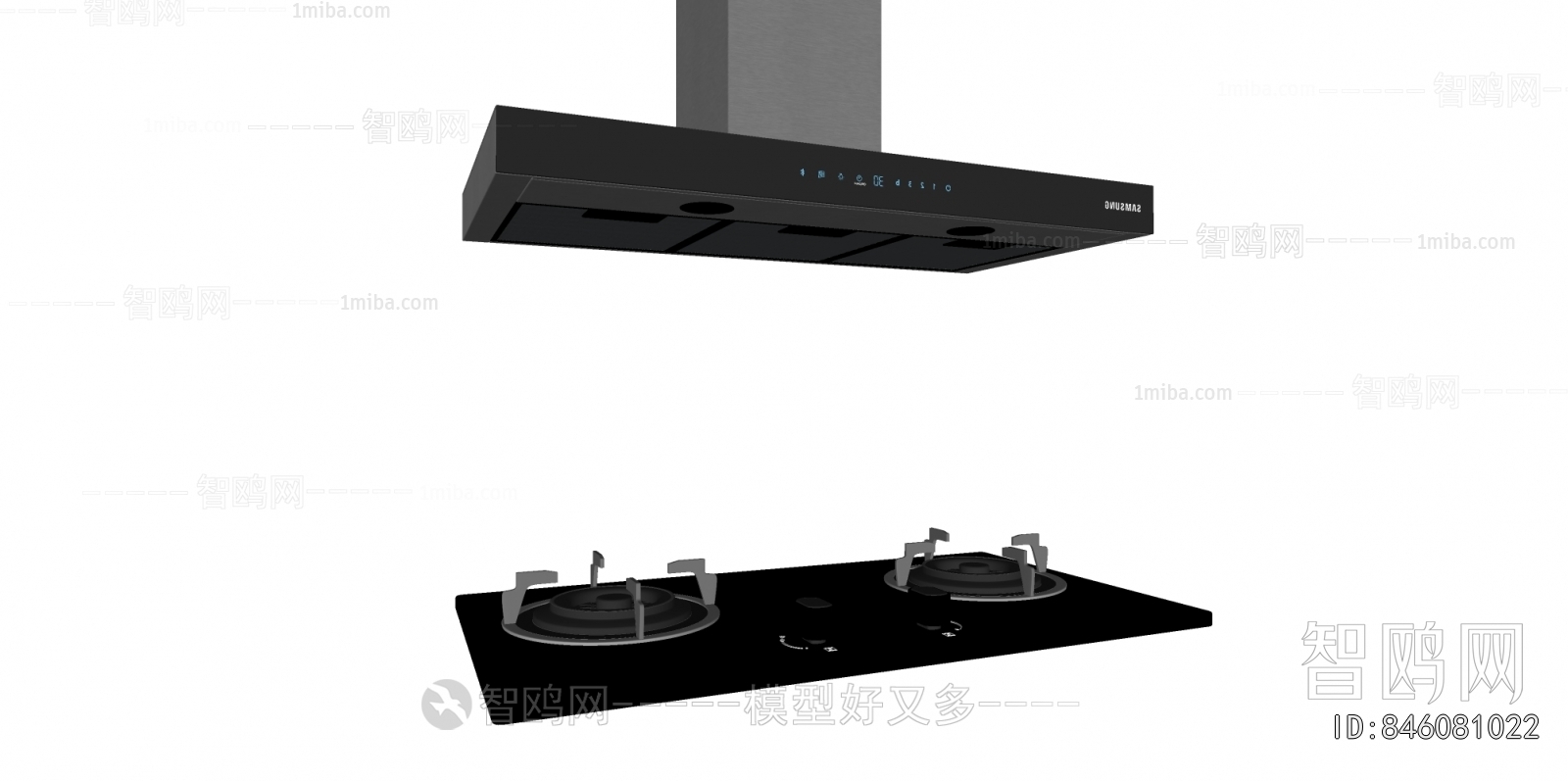 Modern Kitchen Electric Gas Range