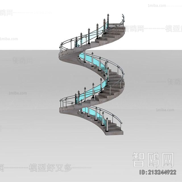 Modern Rotating Staircase