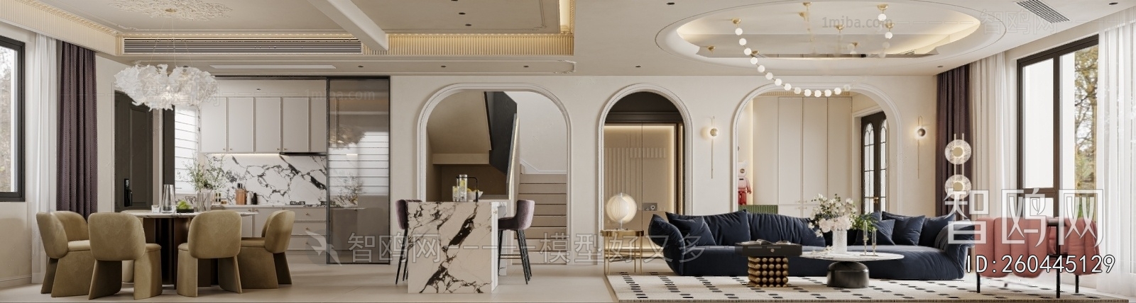 French Style A Living Room