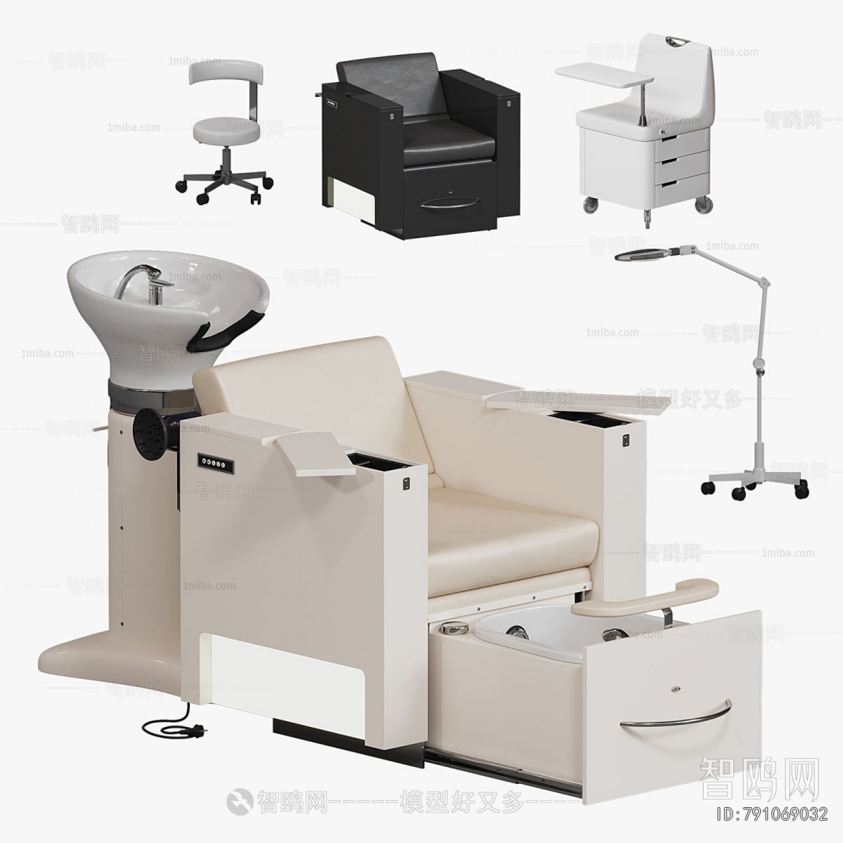 Modern Barber Chair