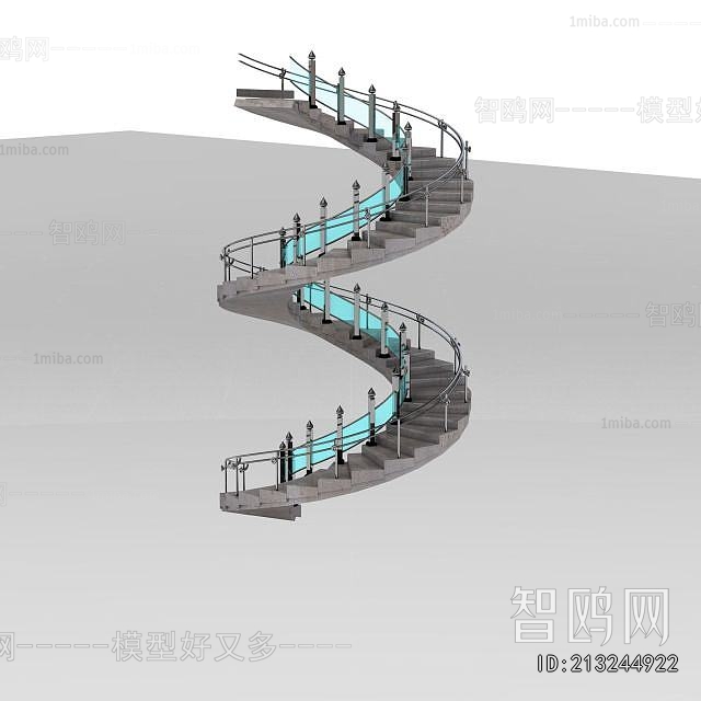 Modern Rotating Staircase