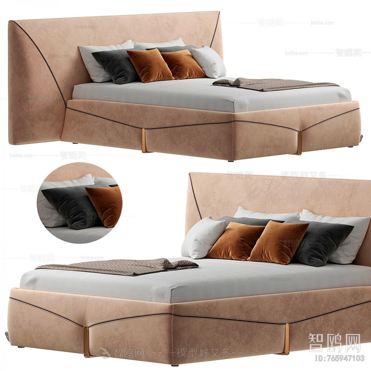 Modern Double Bed