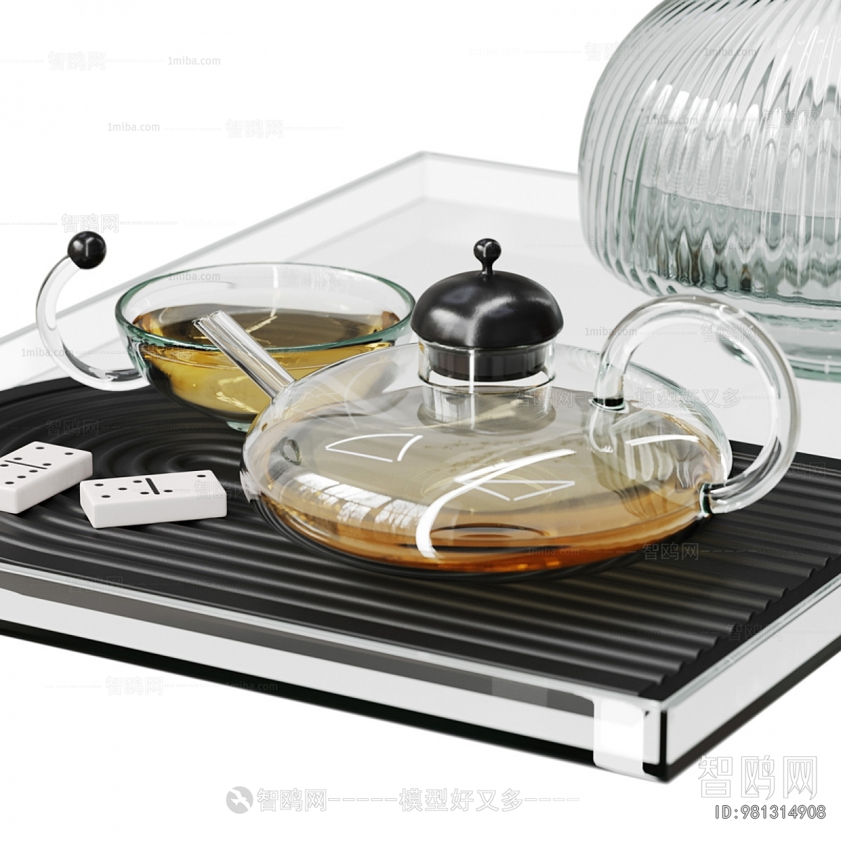 Modern Aquatic Green Plant