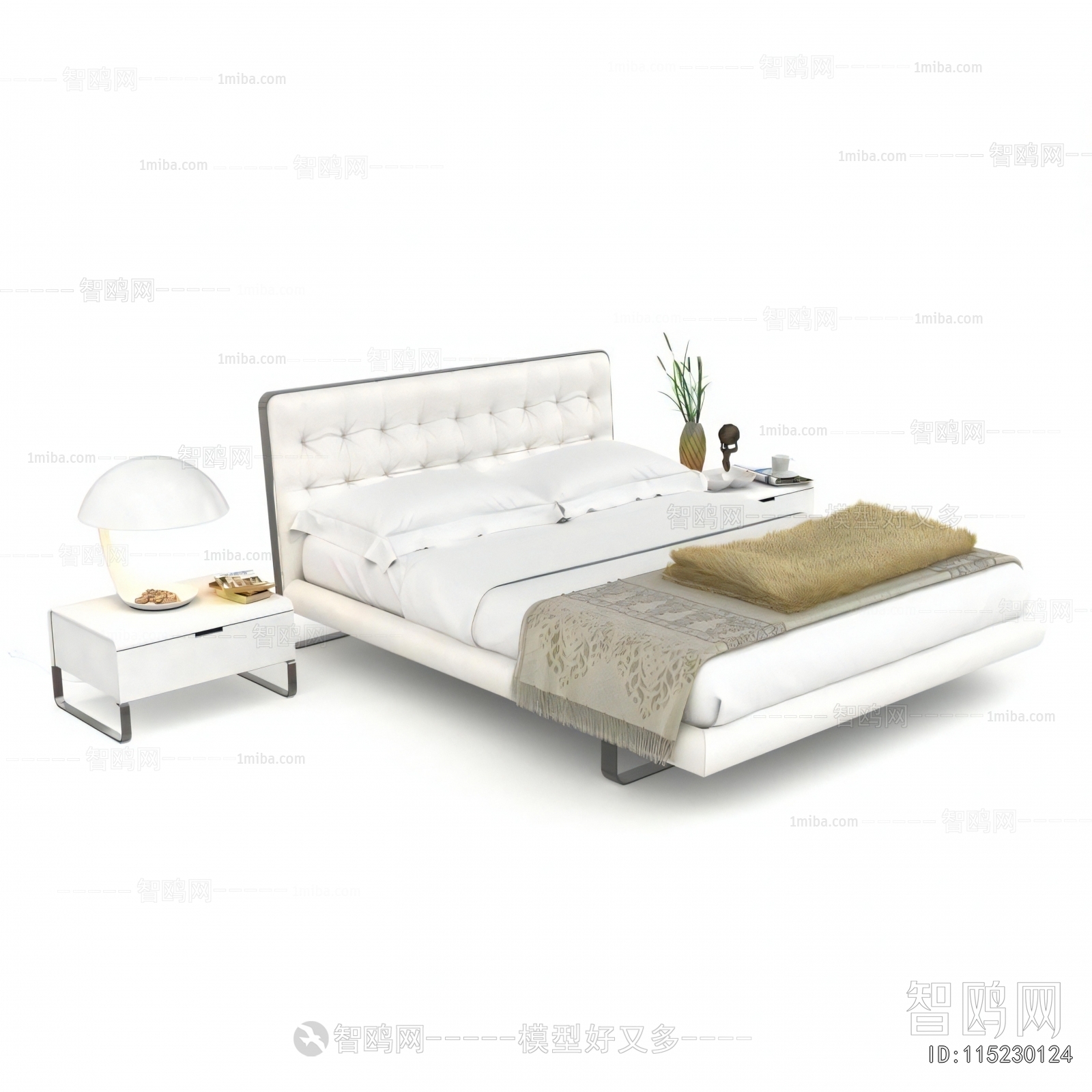 Modern Double Bed