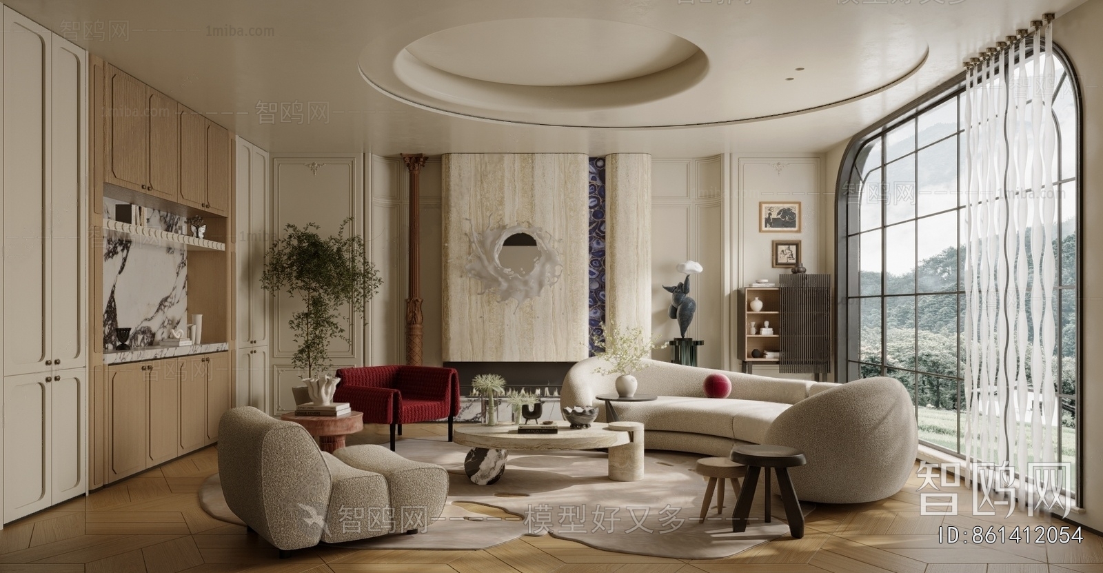 French Style A Living Room