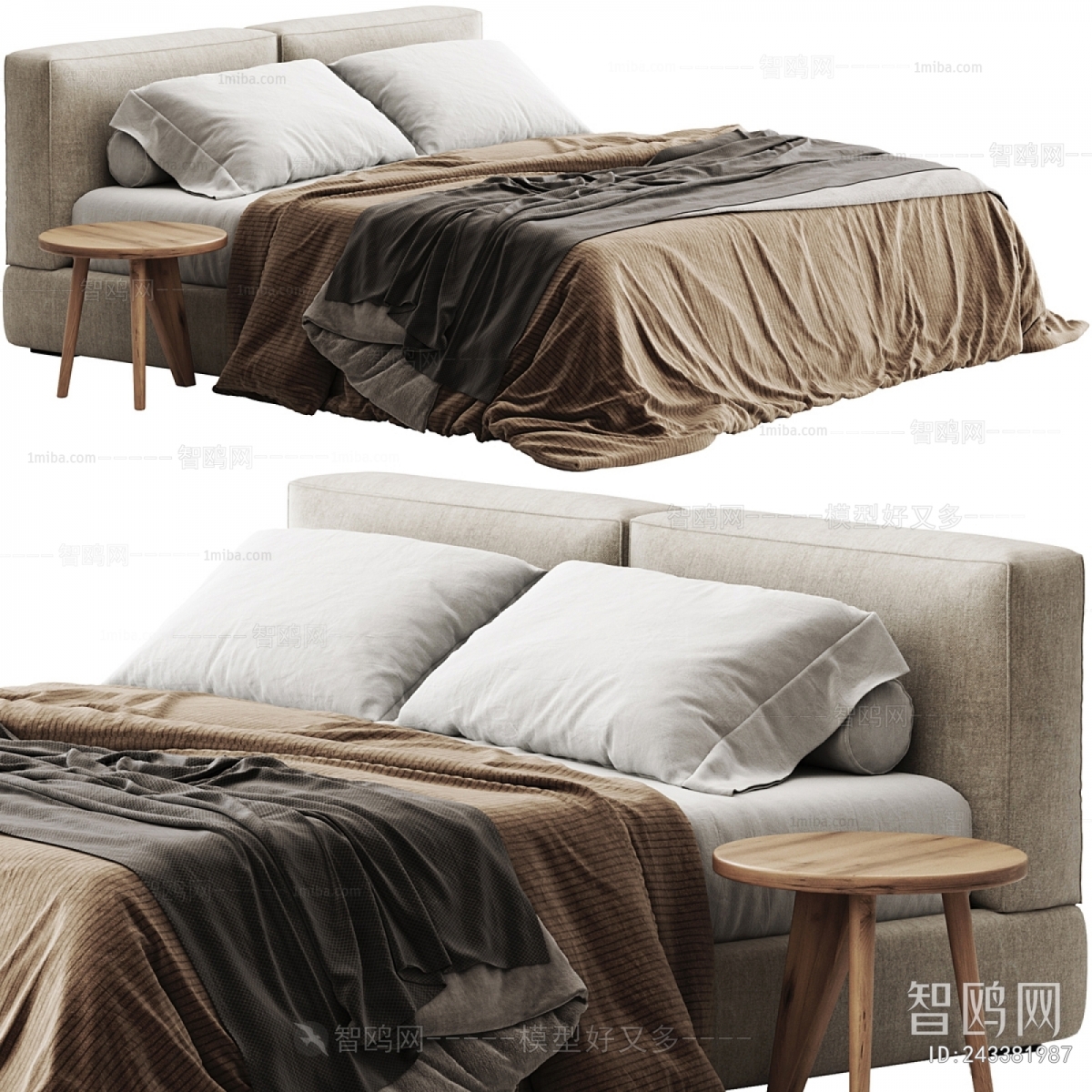 Modern Double Bed