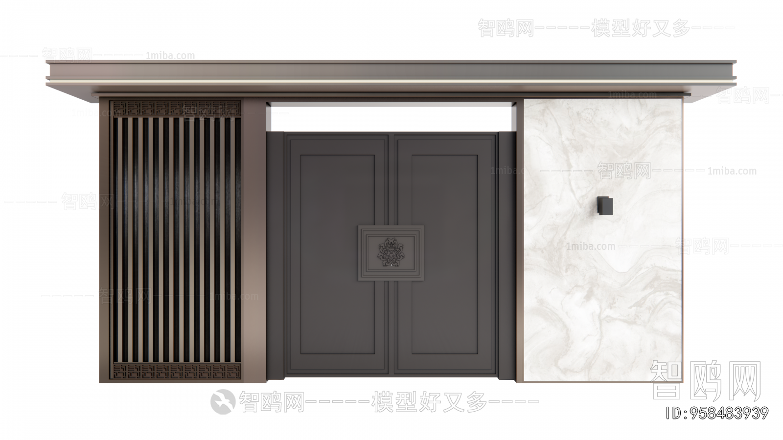 New Chinese Style Gate