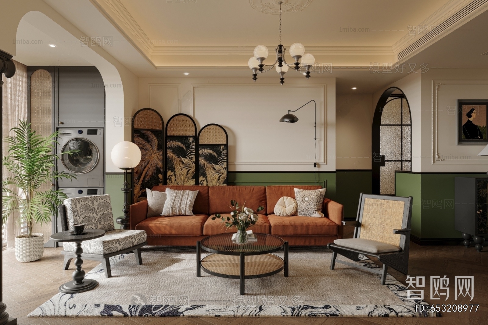 French Style A Living Room