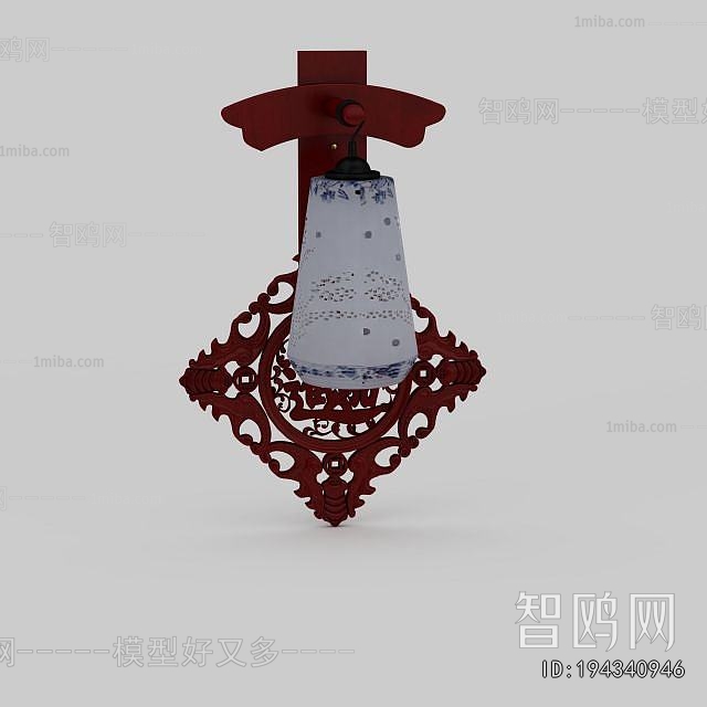 Chinese Style Wall Lamp