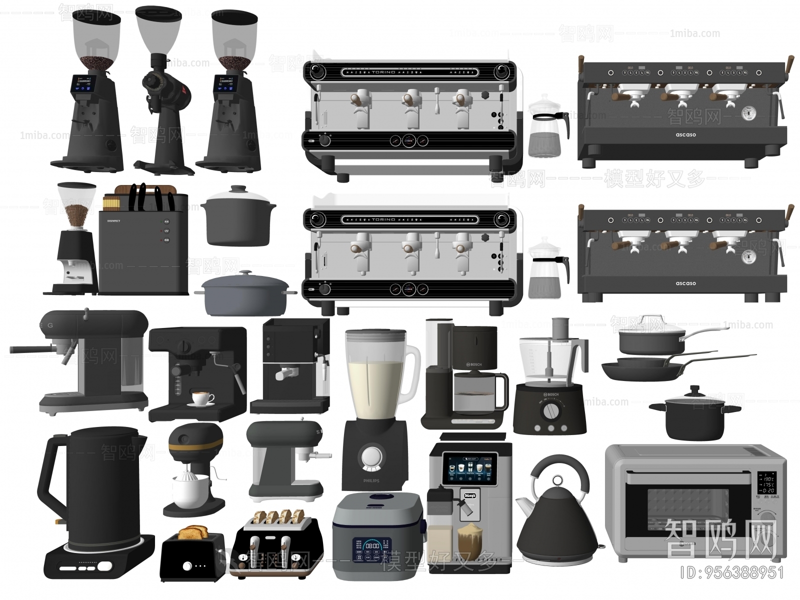 Modern Kitchen Electric Coffee Machine