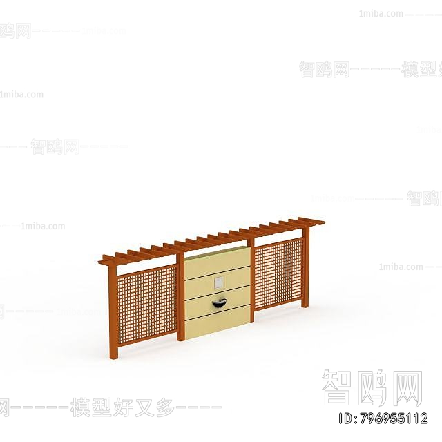 New Chinese Style Gallery Frame