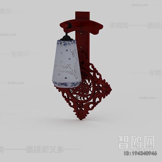 Chinese Style Wall Lamp