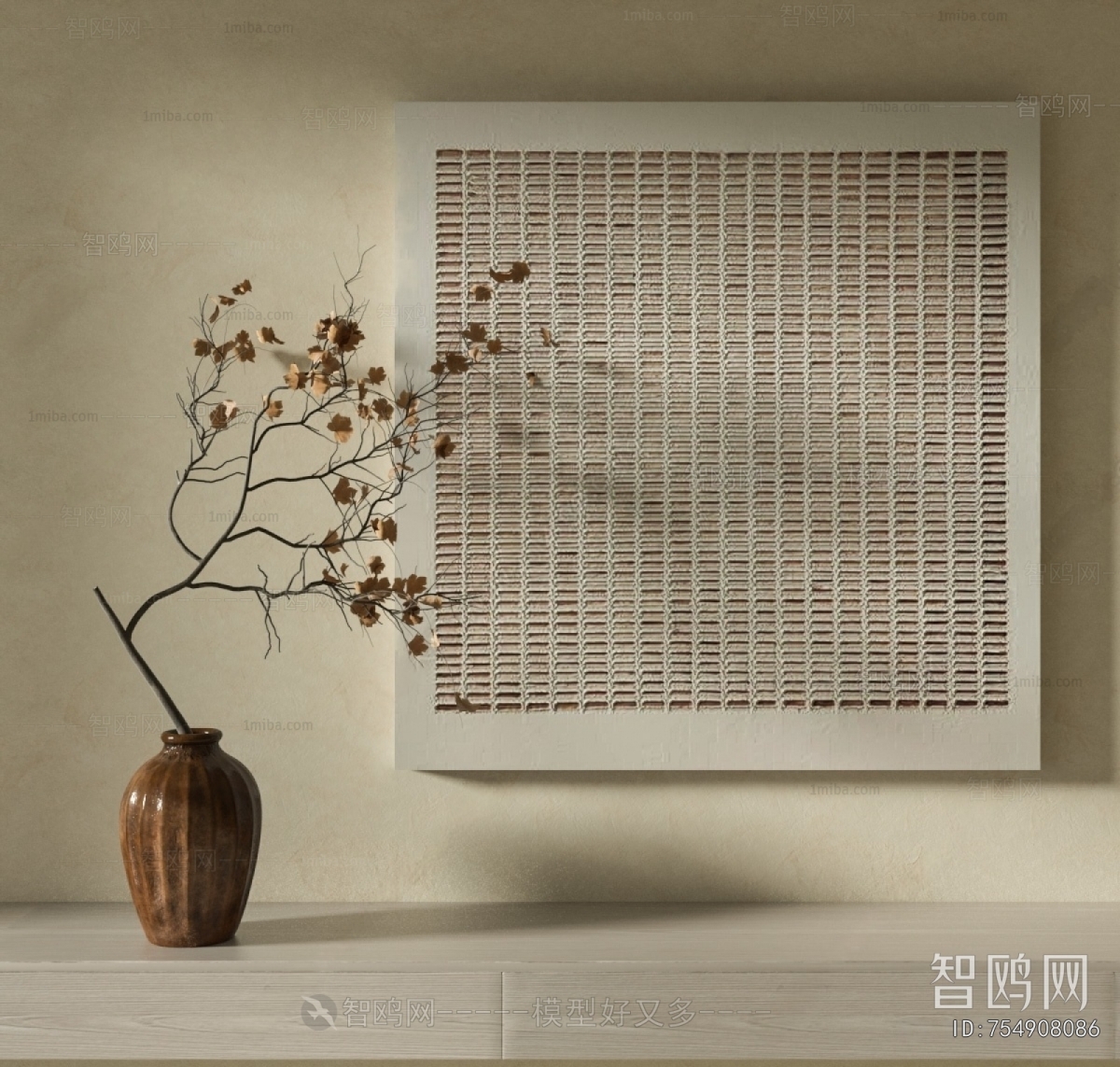 Wabi-sabi Style Painting