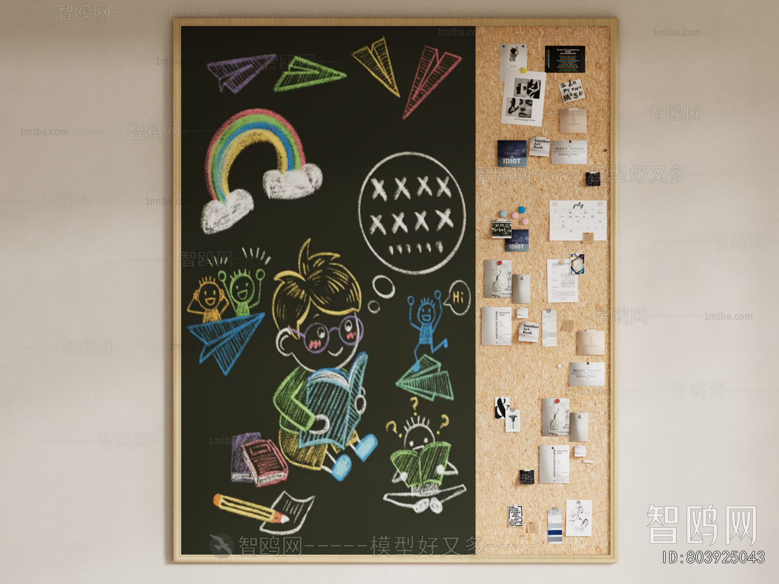 Modern Blackboard/whiteboard