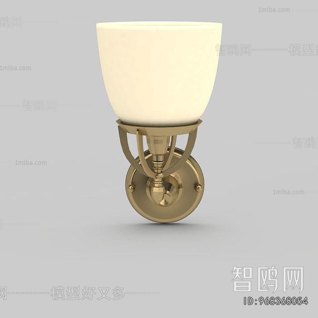 Simple European Style Wall Lamp