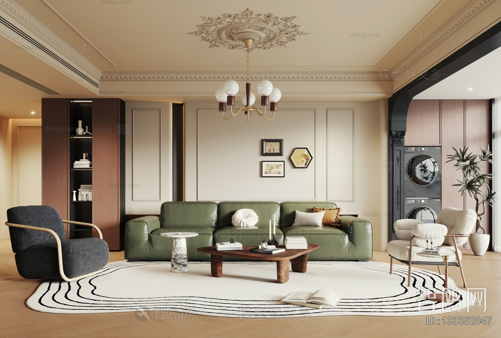 French Style A Living Room