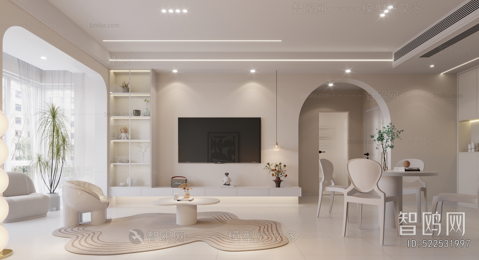 Modern A Living Room